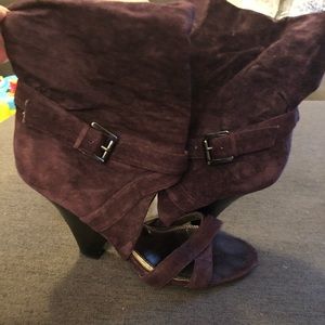 Chinese laundry Ankle open toe booties